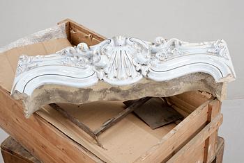 KAKELUGN, keramik, eklektisk stil, 1800-talets slut.