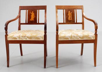 SALONGSGRUPP, Karl Johanstil, 8 delar, 1900-talets första hälft.