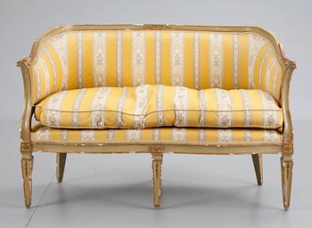 A probably Italian 18th century sofa.