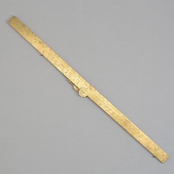 A Brass ector by Butterfield Paris 18th century.