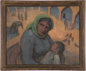 Agnes Cleve, Mother with Child.