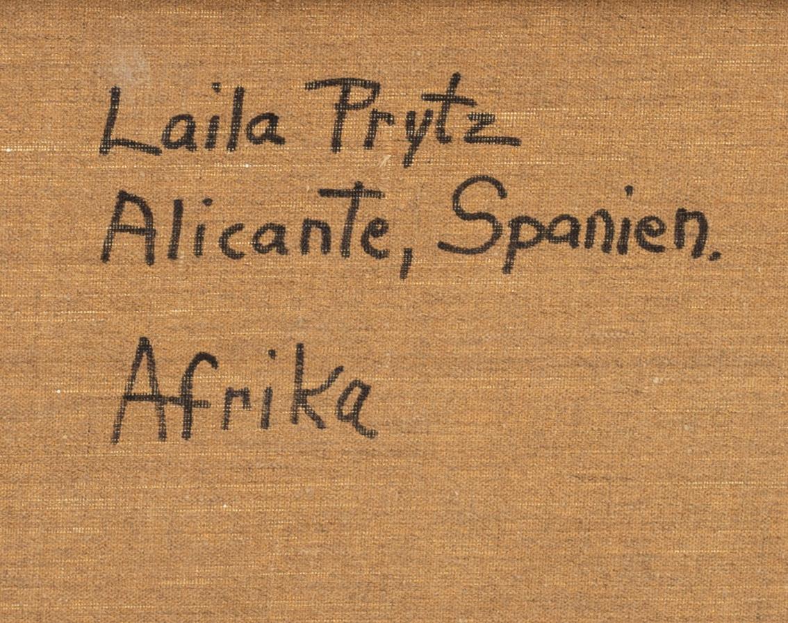 LAILA PRYTZ, oil on canvas, signed.