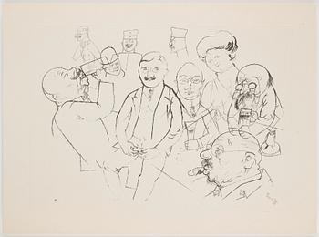 George Grosz, "Ecce Homo".
