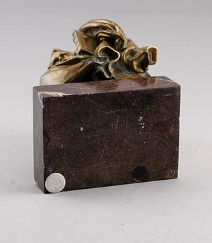 SKULPTUR, förgylld brons, renässansstil, 1800-tal.