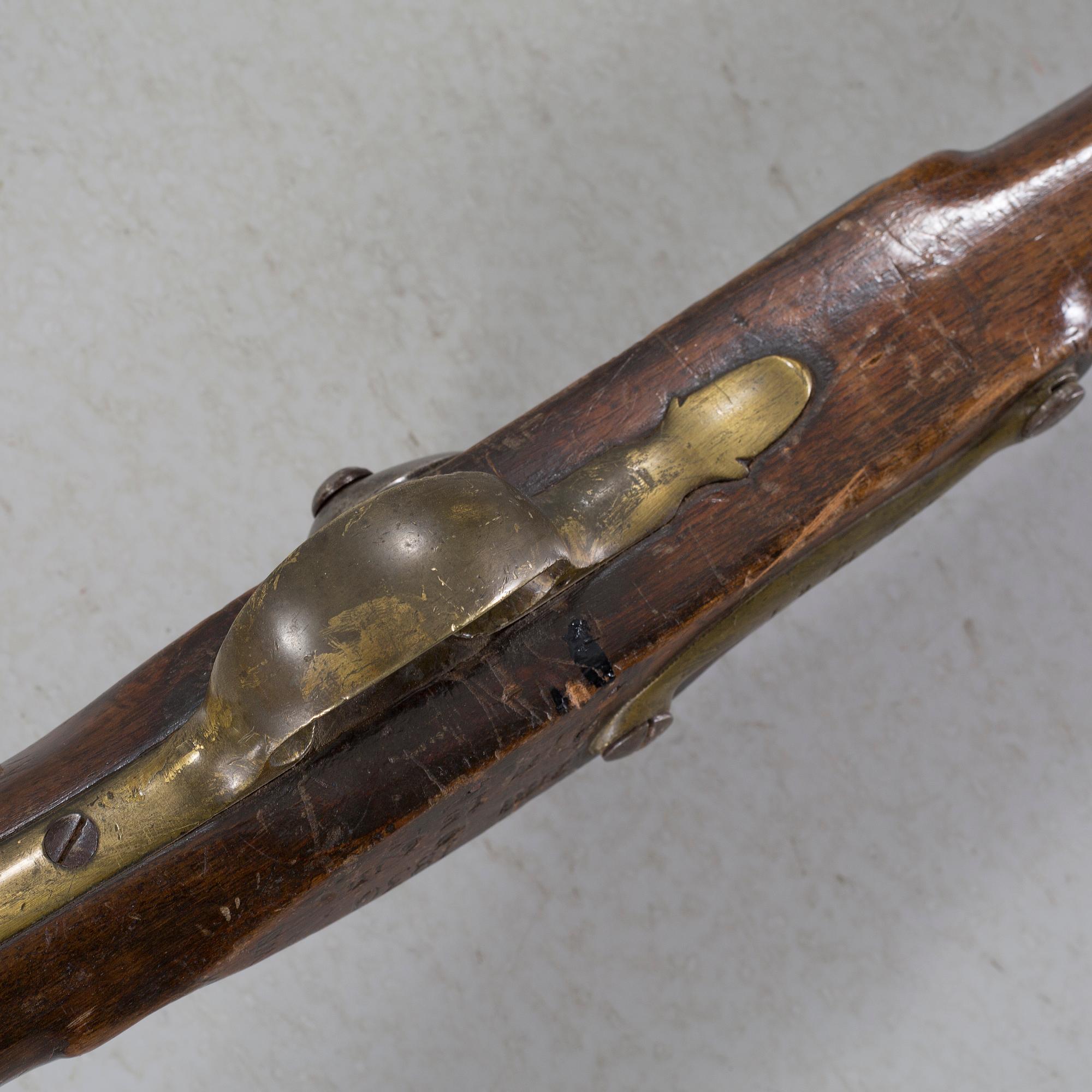 SLÅGLÅSGEVÄR, m/1851.