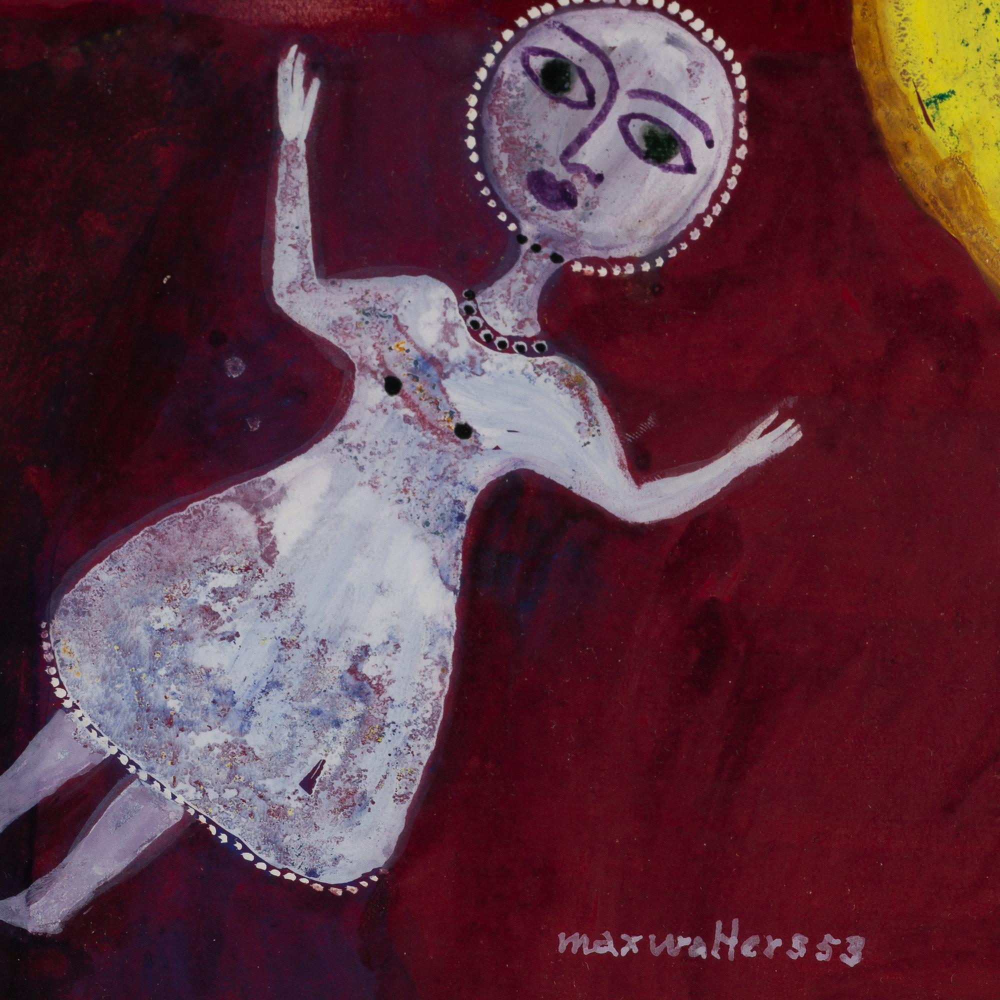 Max Walter Svanberg, gouache, siged and dated 53.