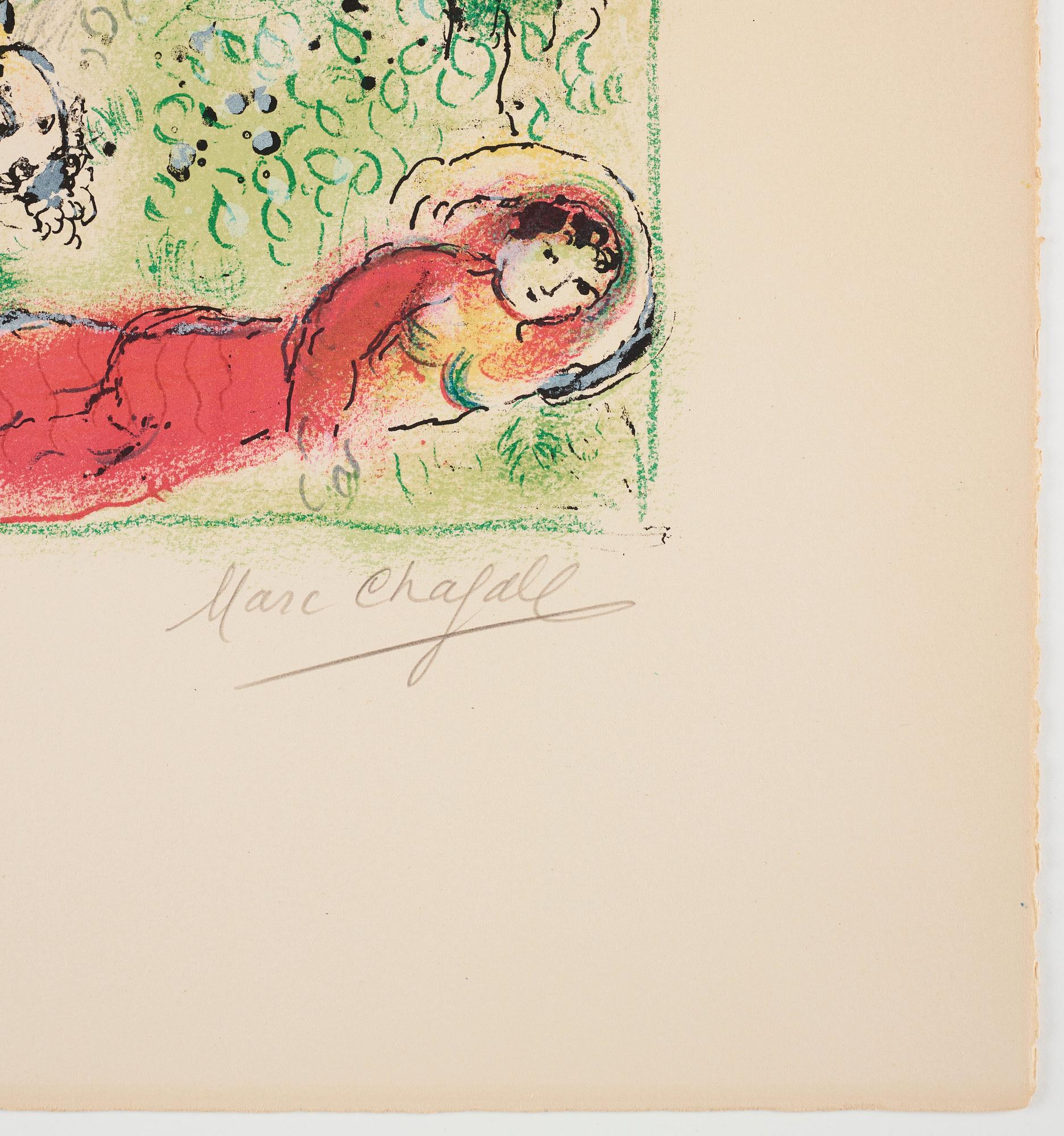 Marc Chagall, Ur: "Sur la terre des dieux".