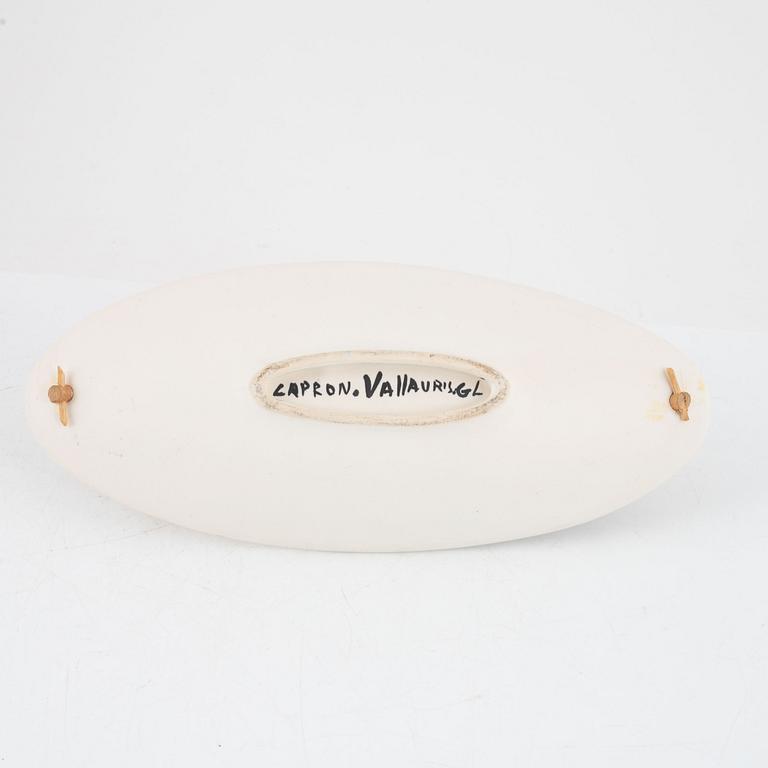 Roger Capron, a dish, Vallauris, France,