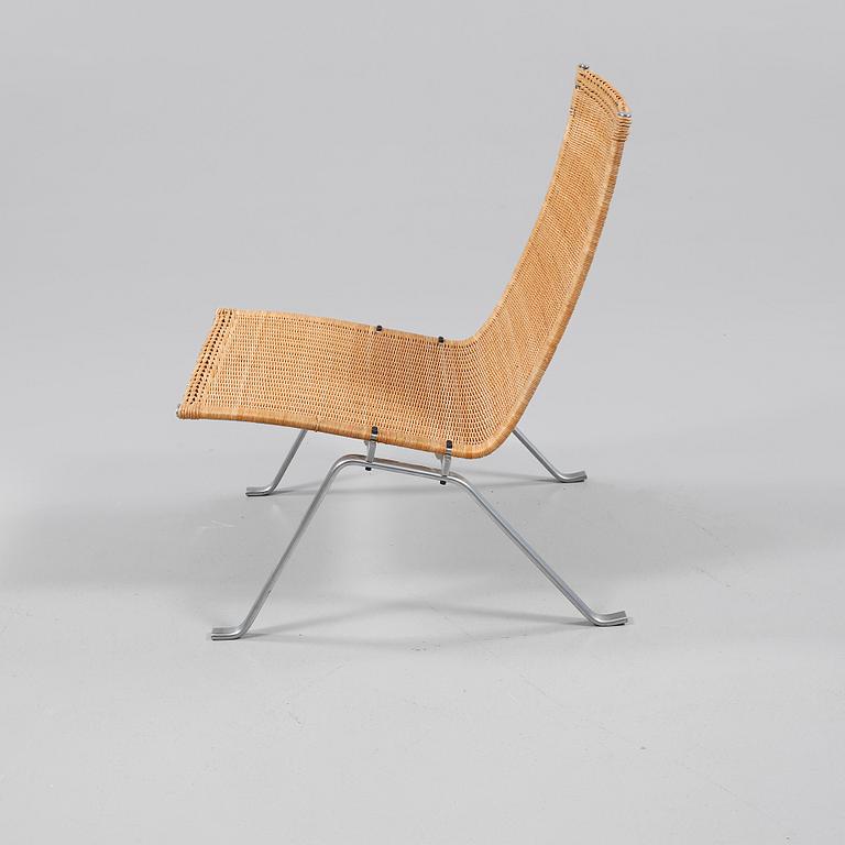 FÅTÖLJ, "PK-22", Poul Kjaerholm, E Kold Christensen, Danmark, 1900-tal.