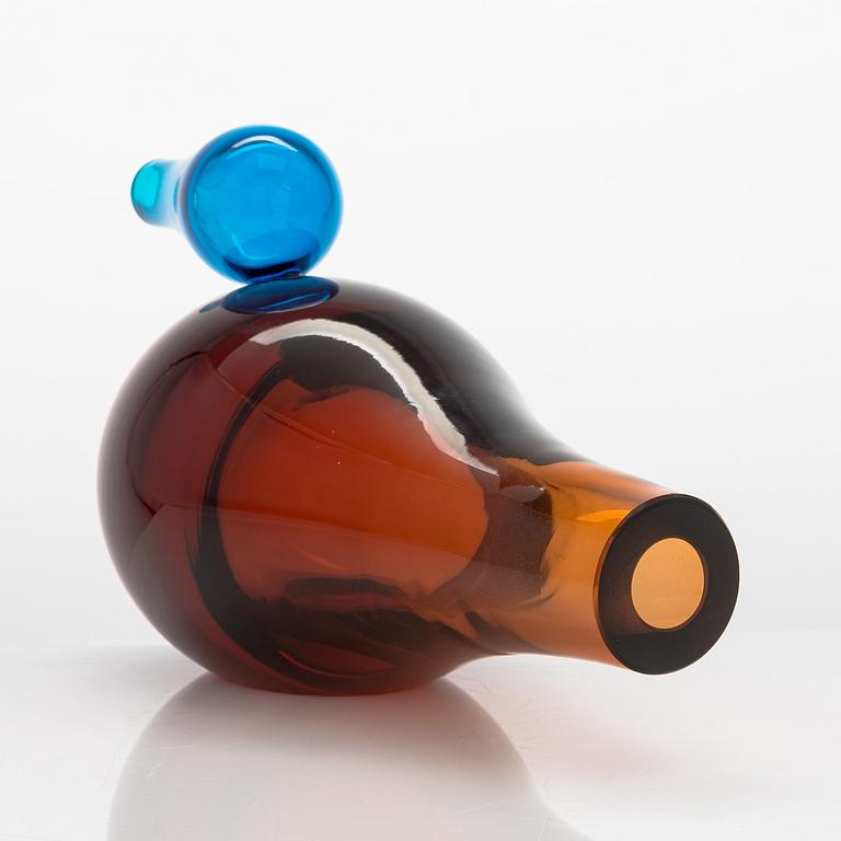 Giorgio Vigna, a glass bird signed G. Vigna, Iittala.