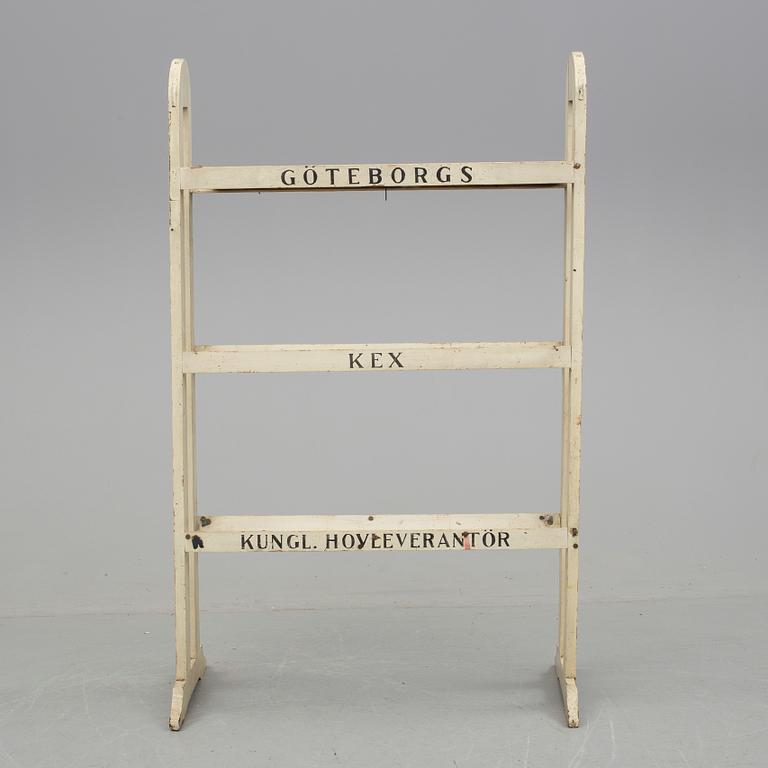 BUTIKSHYLLA, Göteborgs kex, 1900-talets början.