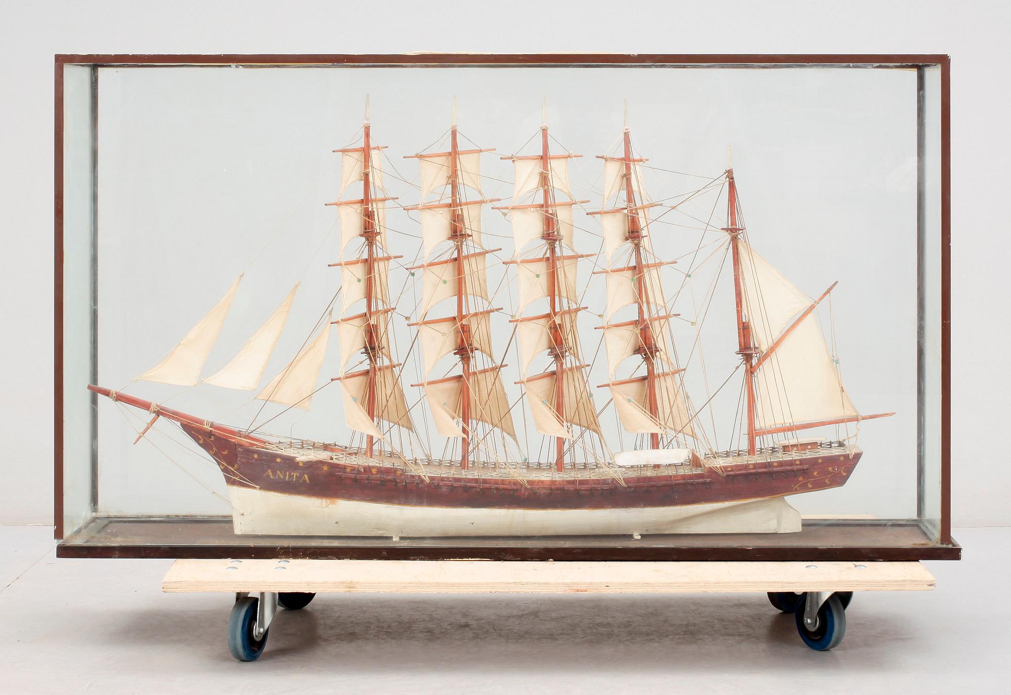 BÅTMODELL, 1900-tal.