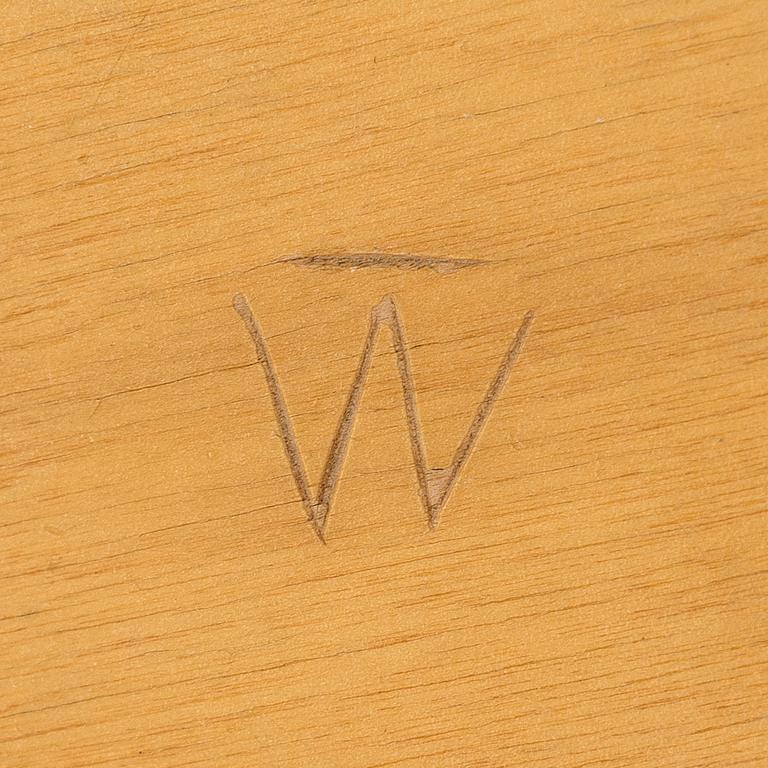 Tapio Wirkkala, vanerivati, signeerattu TW.