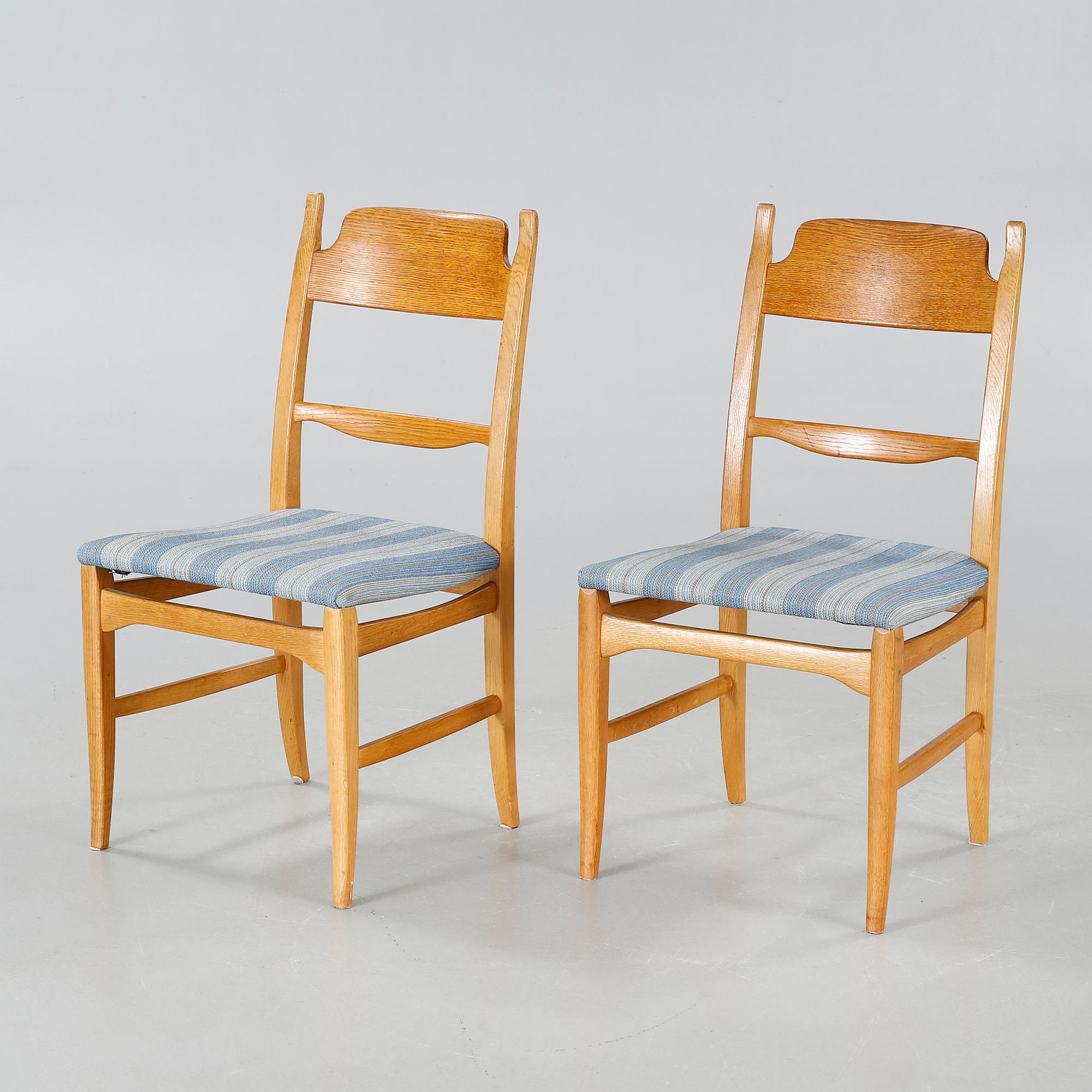 Six chairs "Calmare Nyckel", Åfors Möbelfabrik second half of the 20th century.
