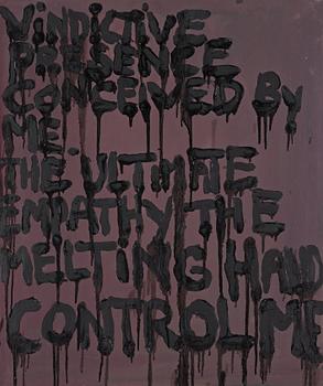 BJARNE MELGAARD, triptyk, olja på duk utförd 2006-2007.