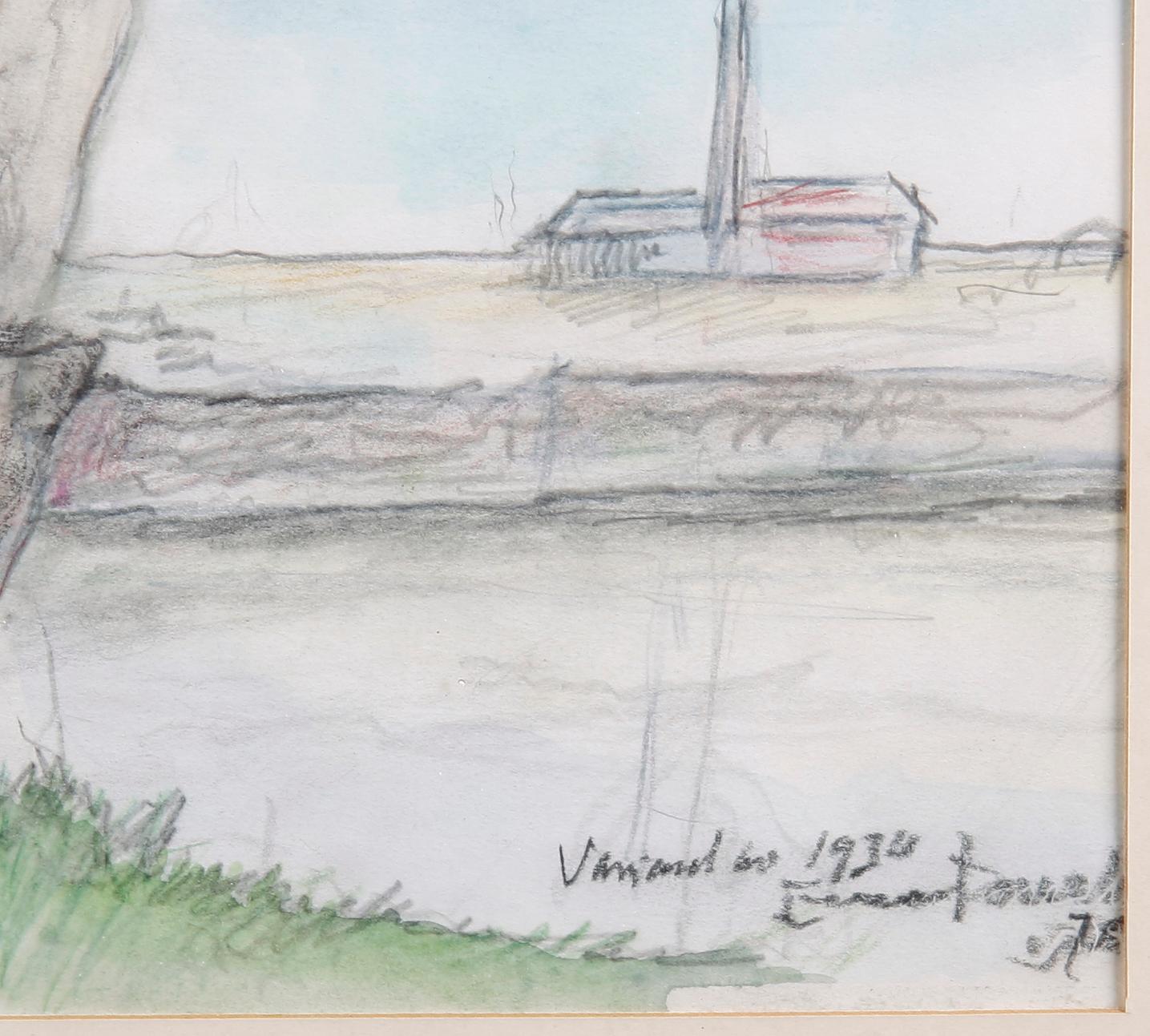 FORSETH, EINAR. Blandteknik, sign o dat 1934.