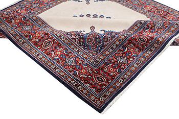A rug, Moud, ca 200 x 200 cm.