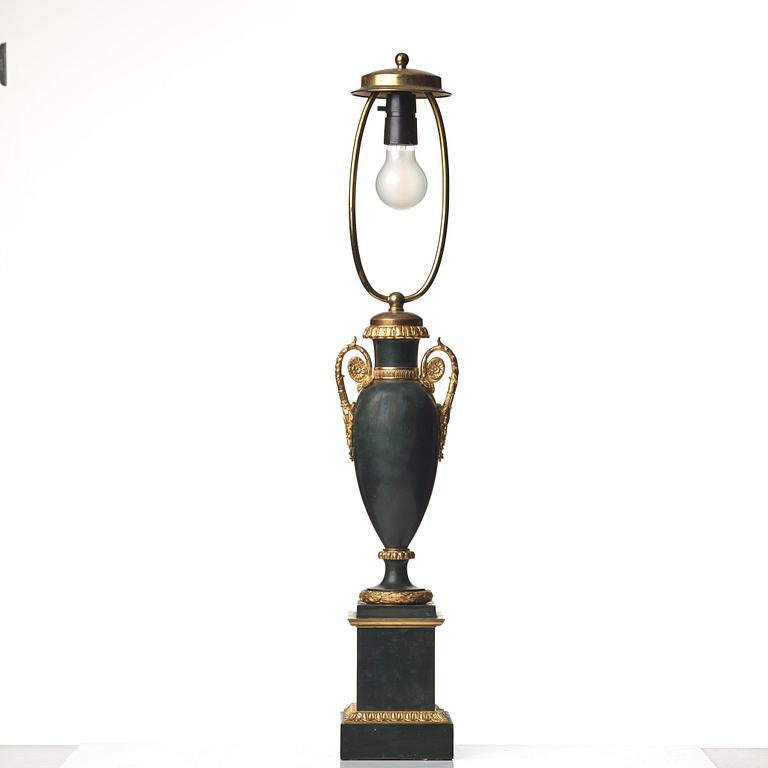 A French 19th Century table lamp.