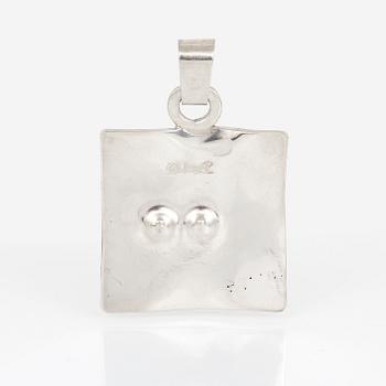 HÄNGE, sterling silver, Rolf Karlsson, Grillby, 1993. Total vikt ca 31,44 g.