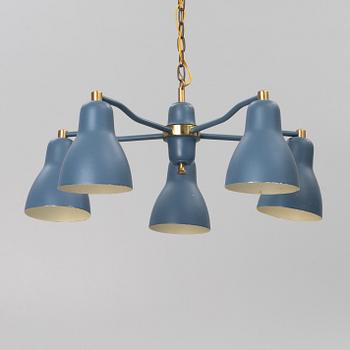 A Swedish Modern ceiling lamp, 1950's.