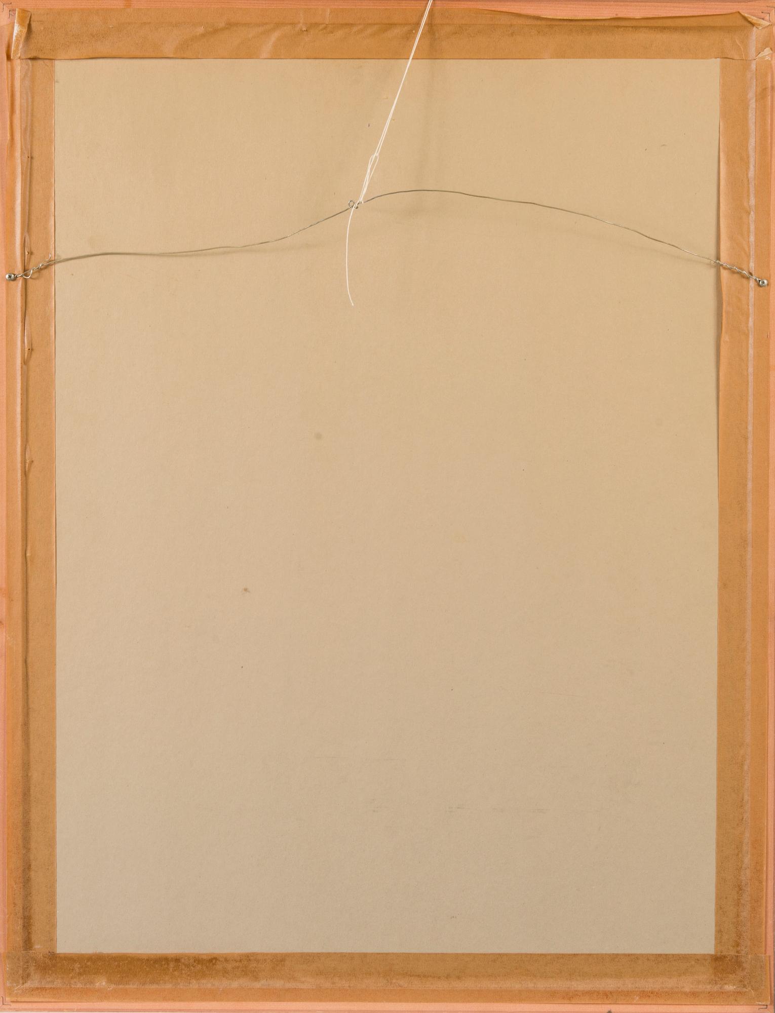PAULI VUORISALO, gouache, signed and dated -96.