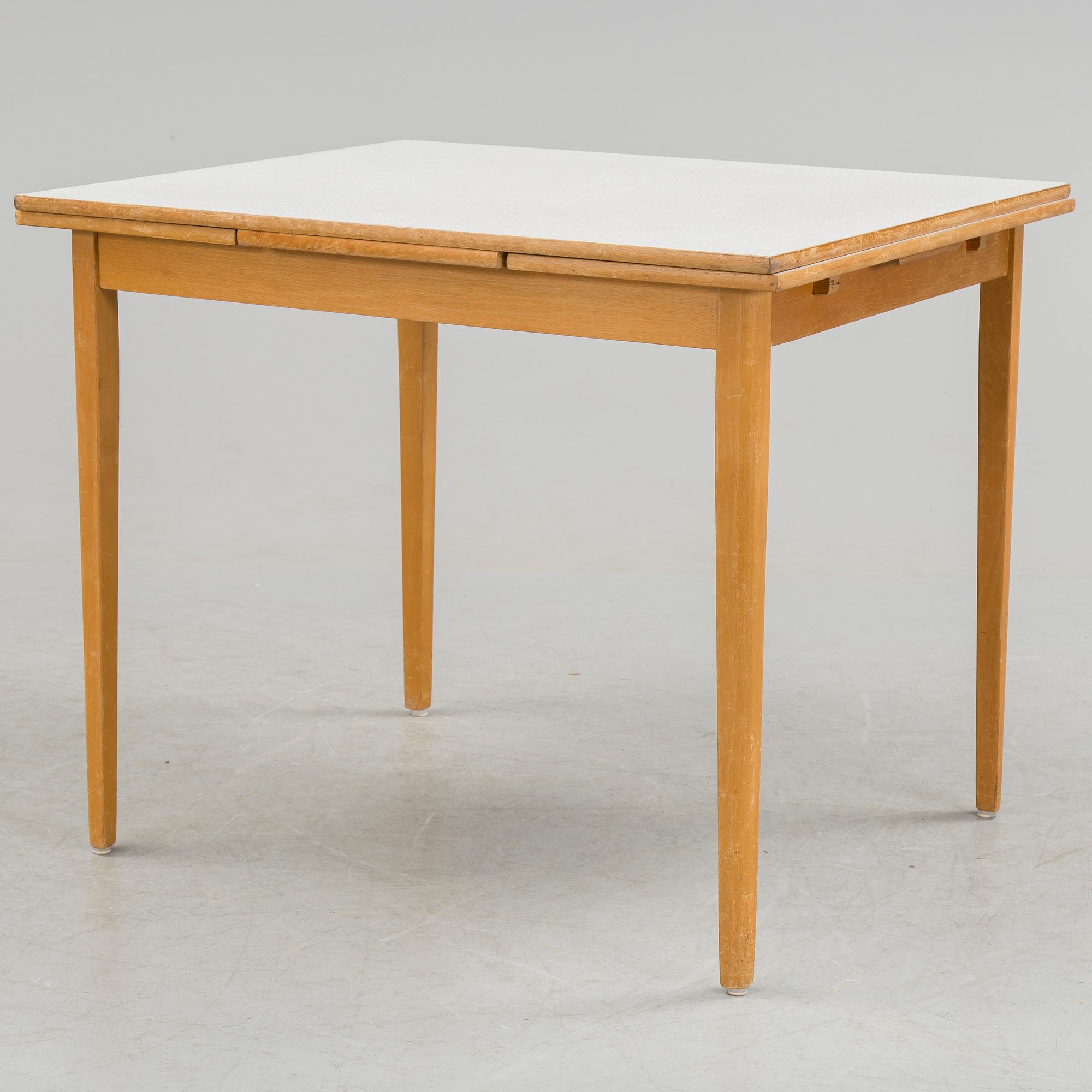 SIGVARD BERNADOTTE, för Edsbyverken, matbord, "Virrvarr", 1950-/60-tal.
