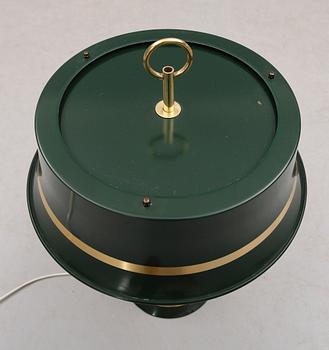 BORDSLAMPA, mässing, Örsjö, 1900-talets andra hälft.