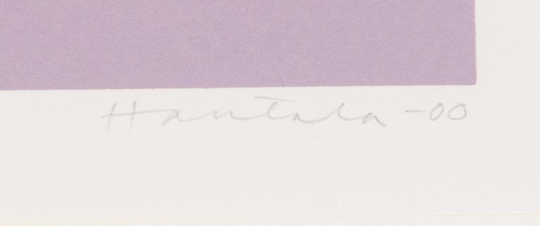Jorma Hautala, silkscreen, signed and dated -00, numbered 11/80.