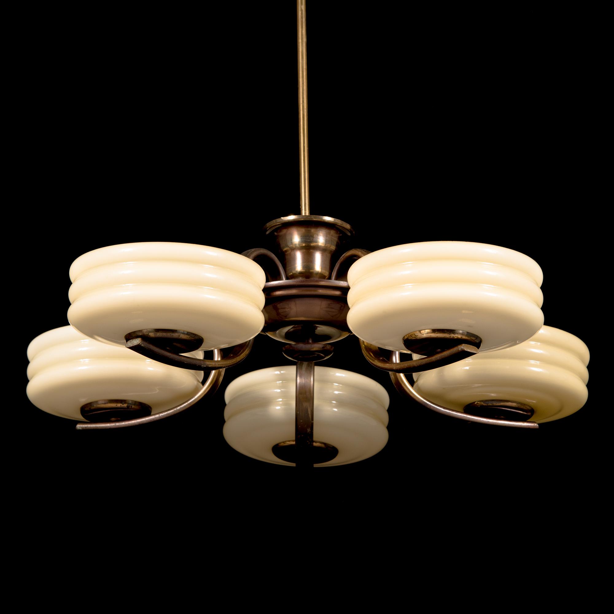 Paavo Tynell, taklampa, modell 1439, Taito 1930-tal.