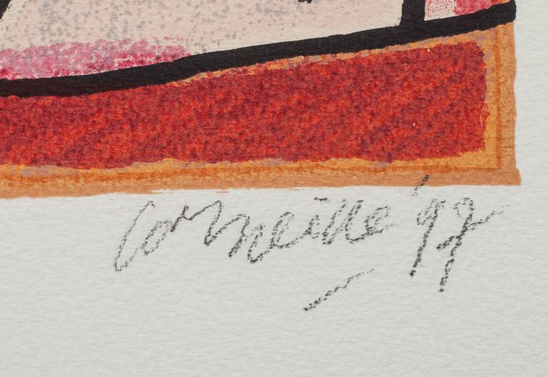 BEVERLOO CORNEILLE, färgserigrafi, signerad och numrerad 12/150.