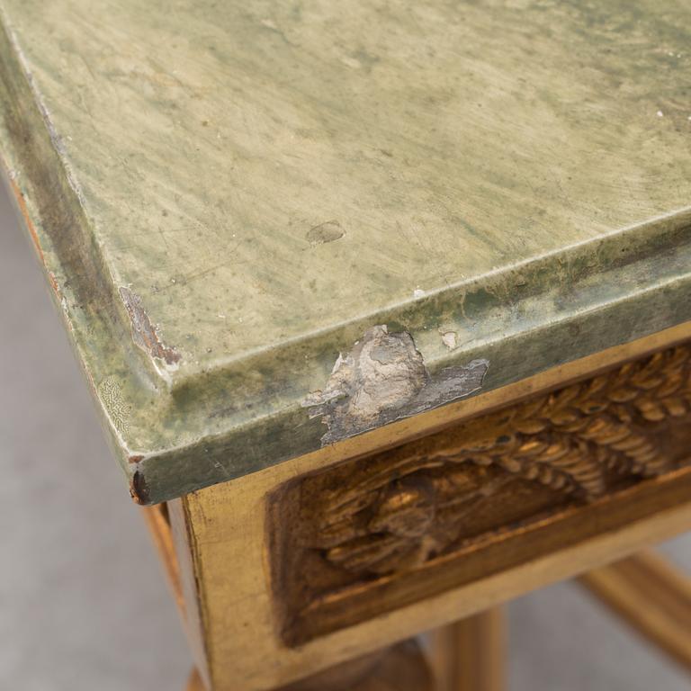 A Gustavian style table, end of the 19th century.