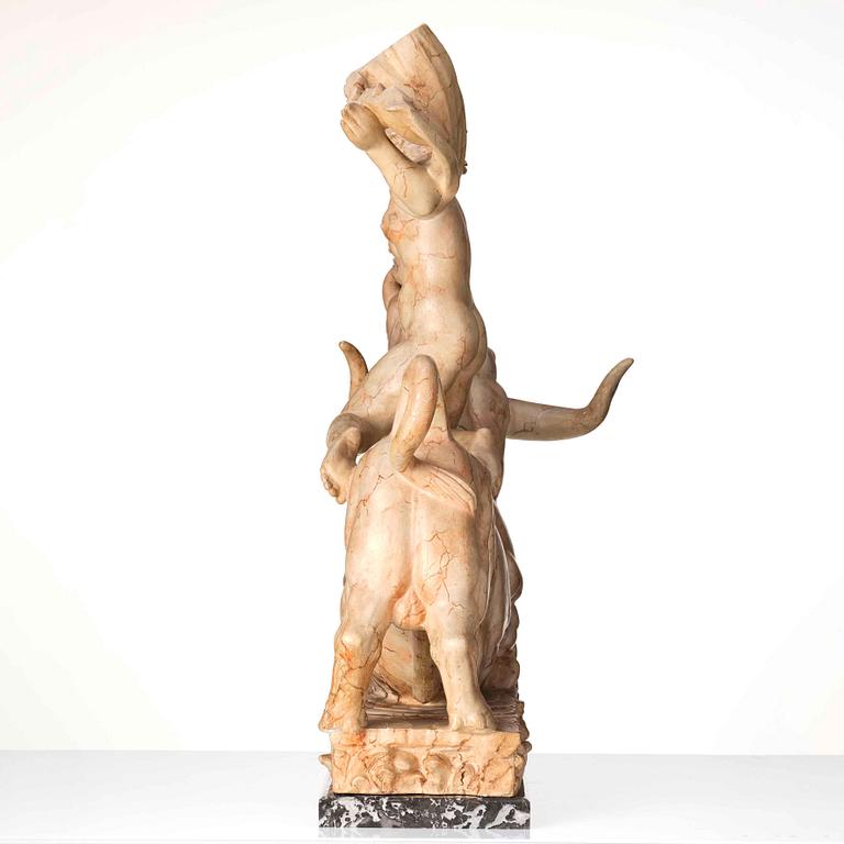 Carl Milles, "Europa och tjuren" (Europa and the bull).