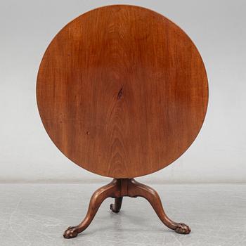 A 19th century mahogany table.