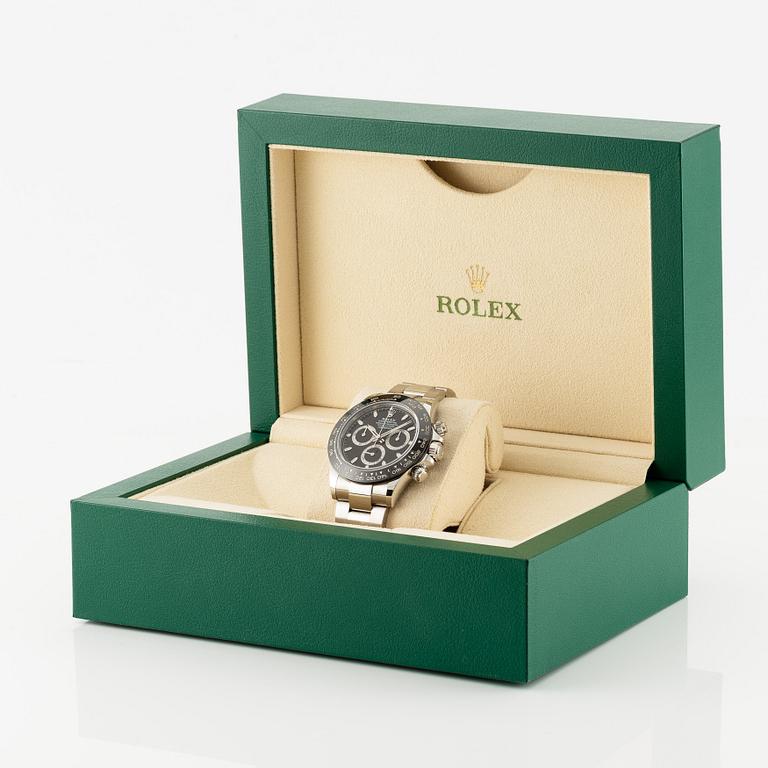 Rolex, Cosmograph, Daytona, kronograf, armbandsur, 40 mm.