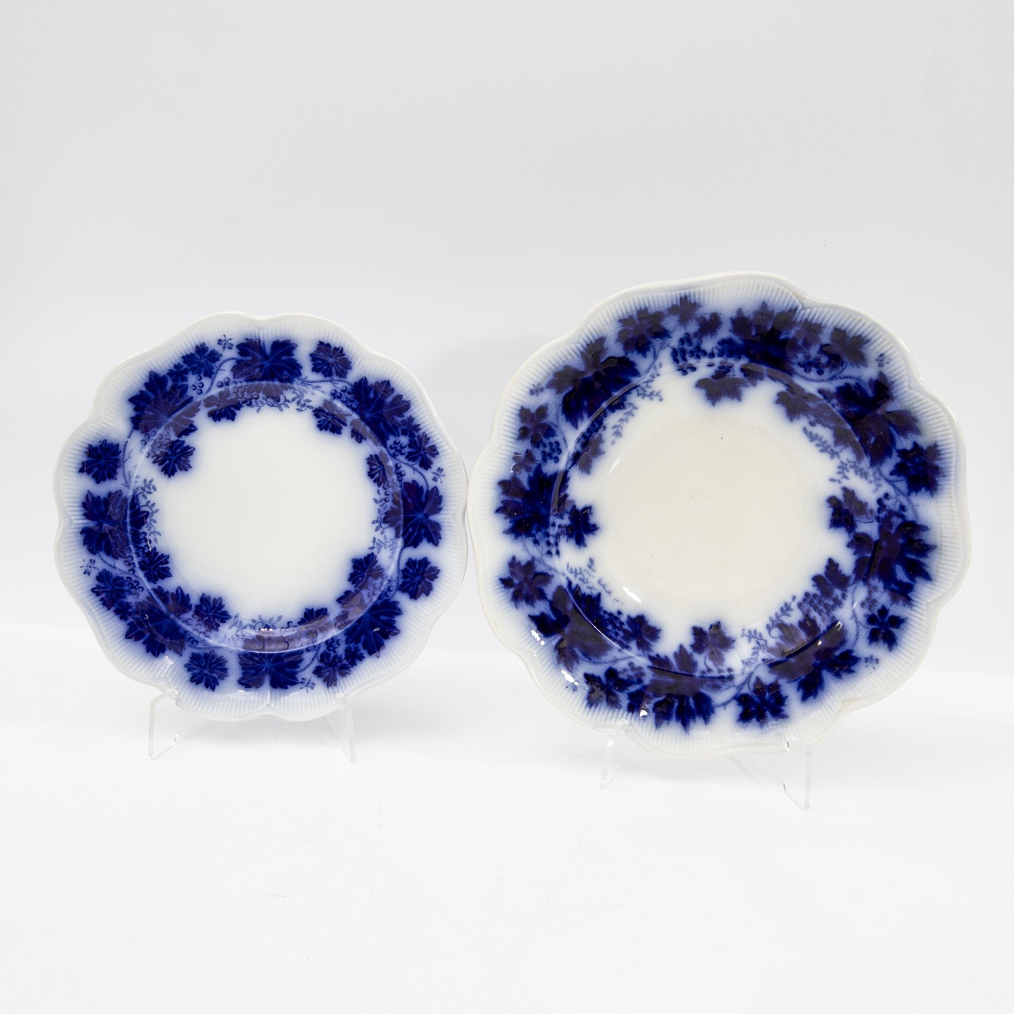 Arthur Percy, service pieces, 26 pcs, "Grape Vine", Gefle, first half of the 20th century.