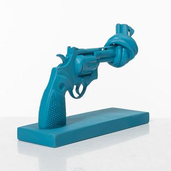 Non-Violence Art Project, "Non-Violence Twilight Blue".