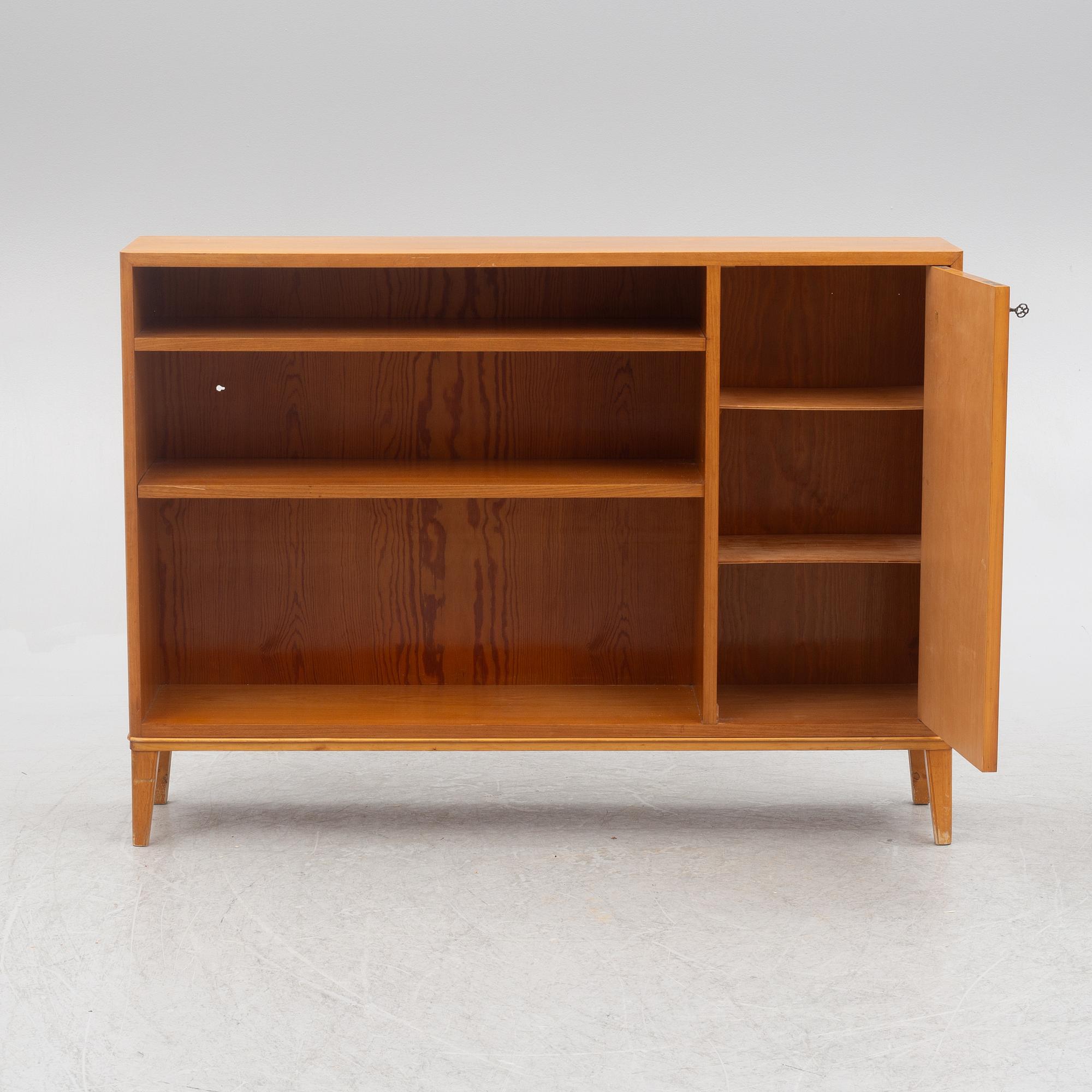 A Swedish Modern bookcase, 1940s.