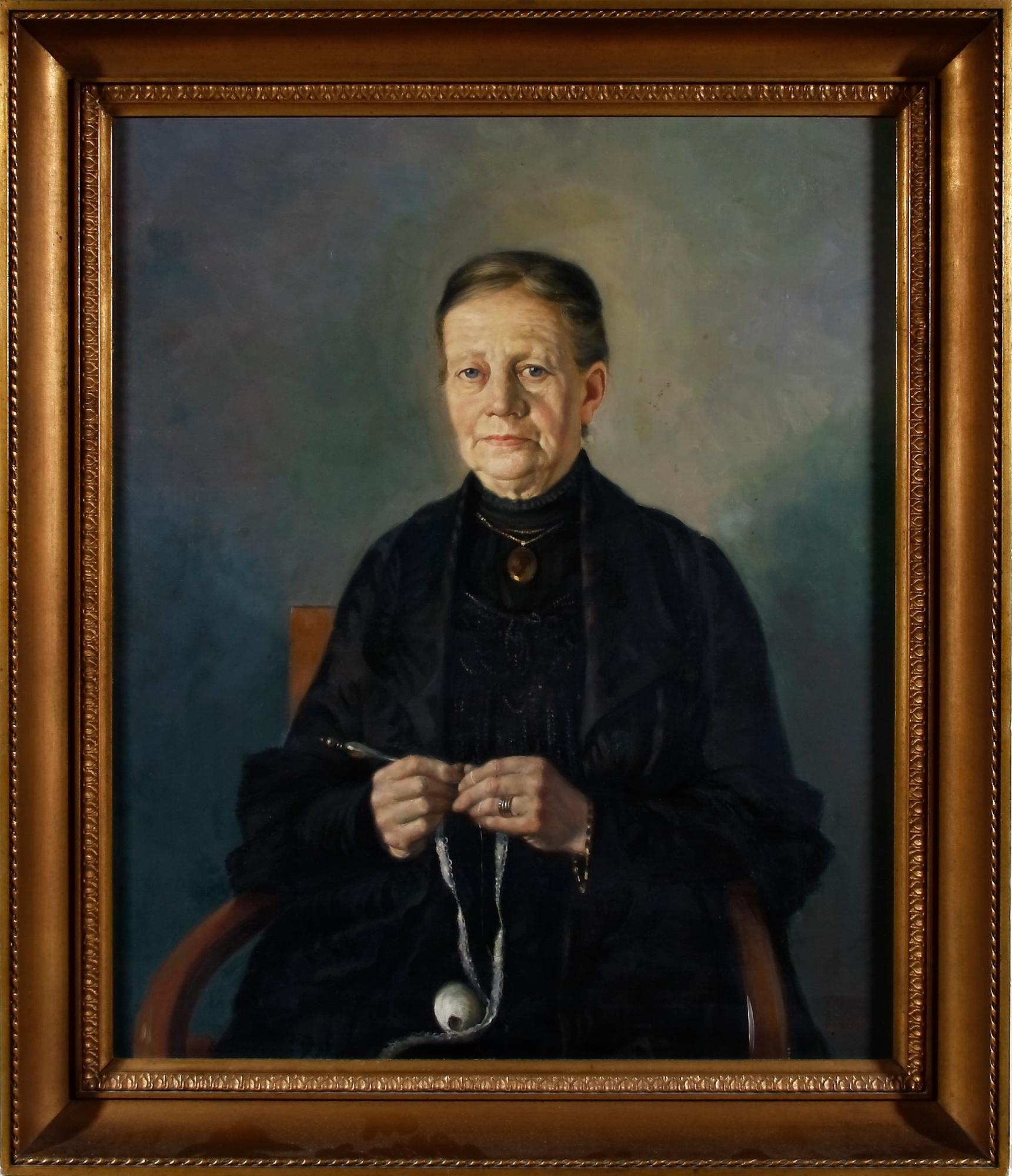 BERNHARD OSCARSSON, olja på duk, sign.