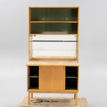 Bertil Fridhagen, a bookcase with barcabinet, Bodafors, Sweden, 1960's.