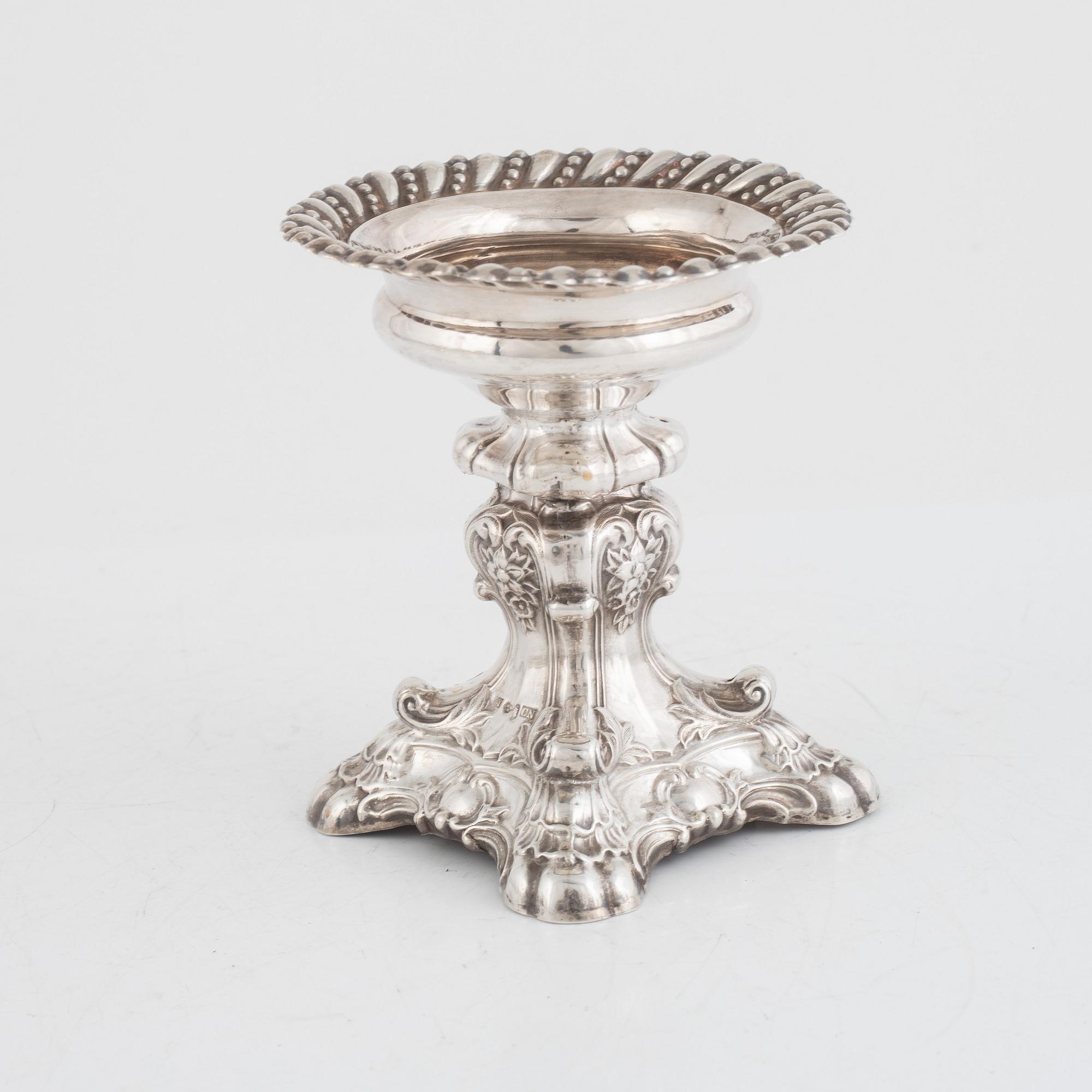 A Swedish silver bowl, probably Carl Nyström, Stockholm 1840.