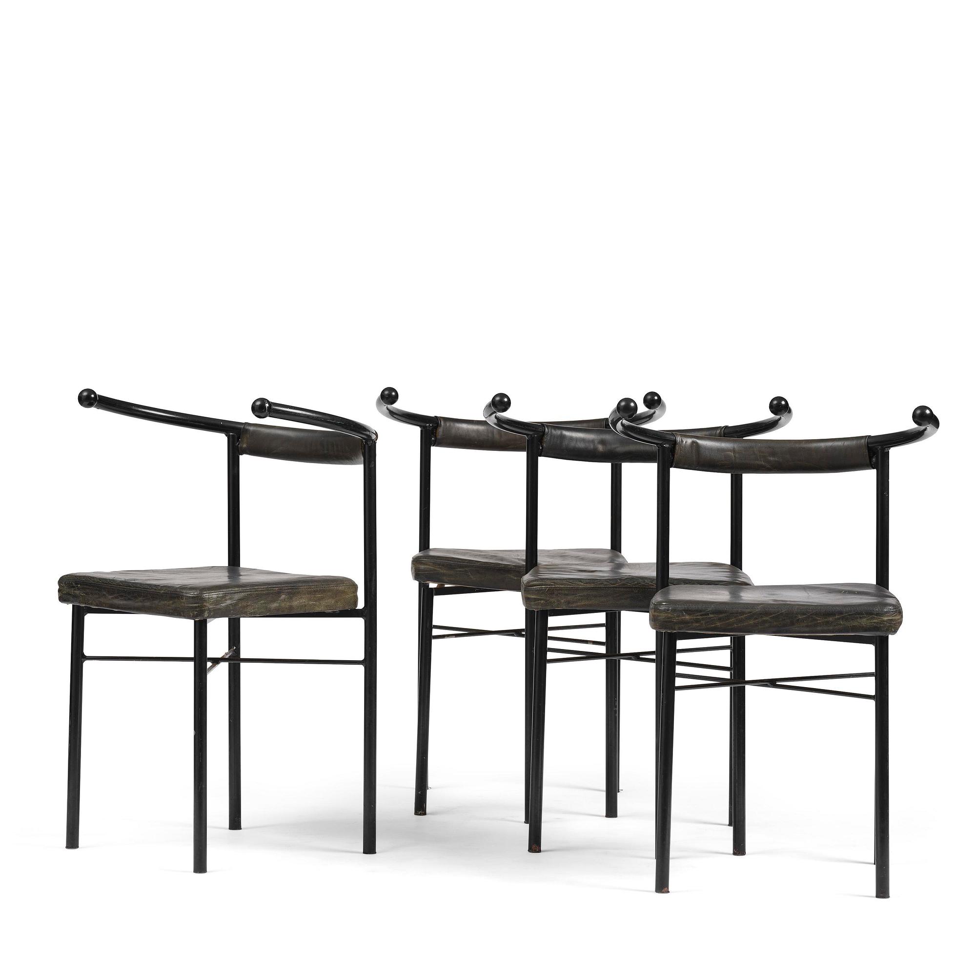 Jonas Bohlin, a set of four "Point" chairs, Källemo, Värnamo, post 1985.