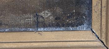 Okänd konstnär, 1800-tal, Vy över Neapelbukten.