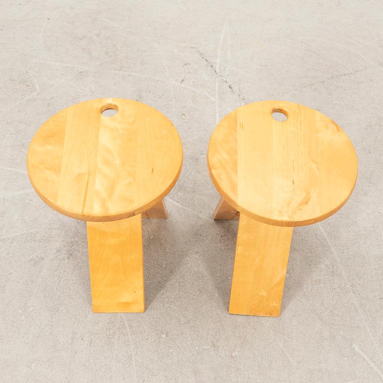 Roger Tallon, pallar ett par  "TS", Sentou, Paris, 1970-tal.