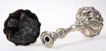 LJUSSTAKAR, ett par, nysliver, WMF.