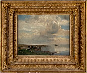 GUSTAF RYDBERG, oil on canvas laid down on masonite, signed G. Rydberg and dated -81.