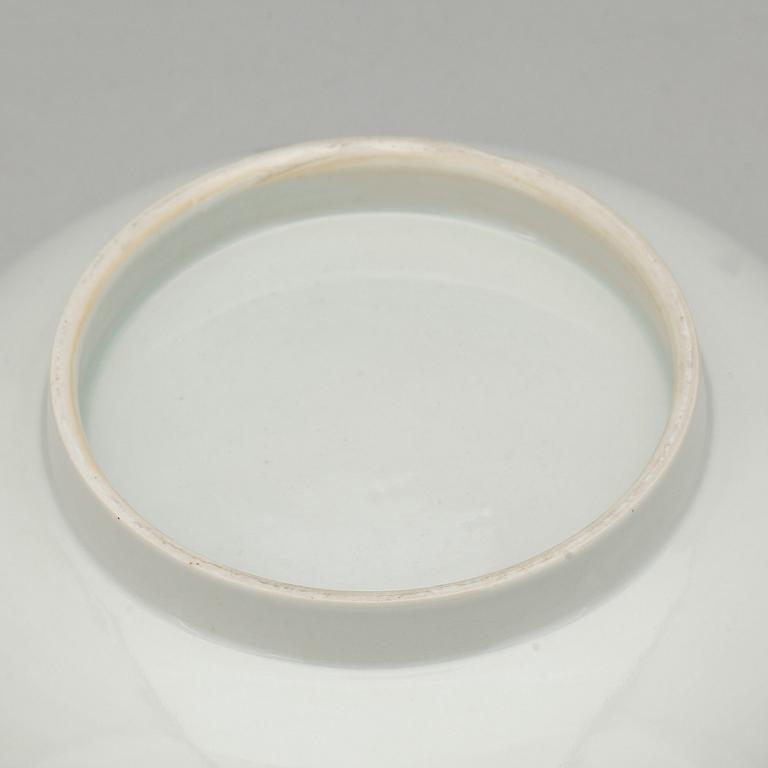 BÅLSKÅL, porslin, Kina, Qing dynastin, 1700-tal.