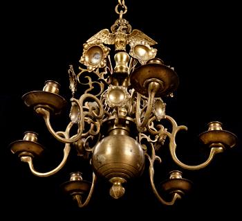 MALMKRONA, barockstil. 1800-talets andra hälft.