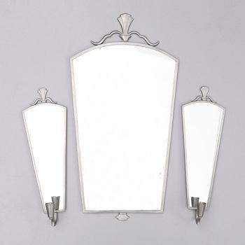 SPEGEL OCH SPEGELLAMPETTER, tenn, Tage Fougstedt, daterade 1930.