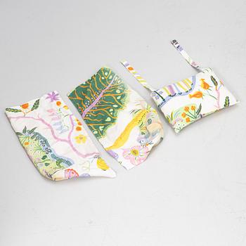 Josef Frank, armchair with footstool, model 336, Svenskt Tenn.