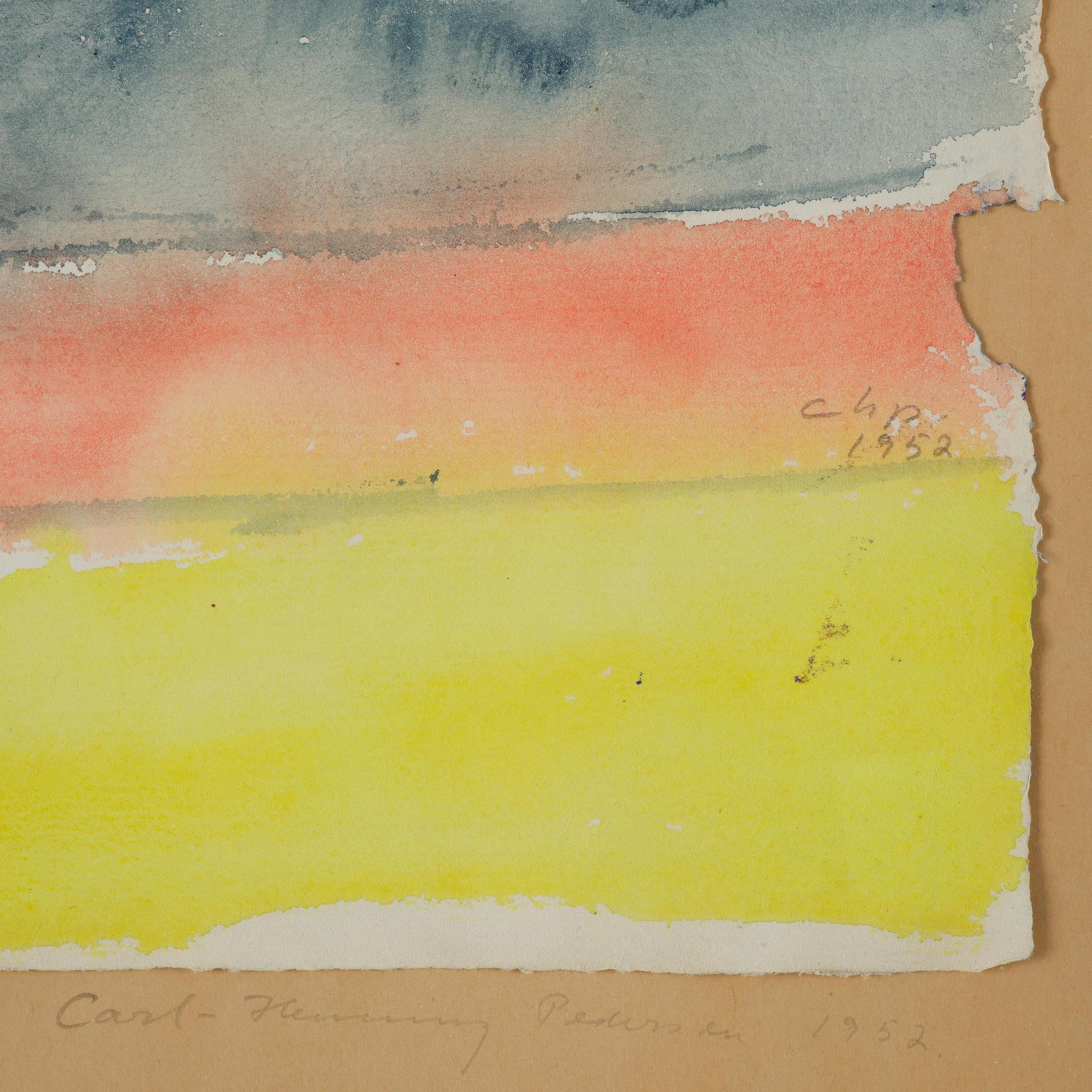 Carl-Henning Pedersen, "Skib ved land".